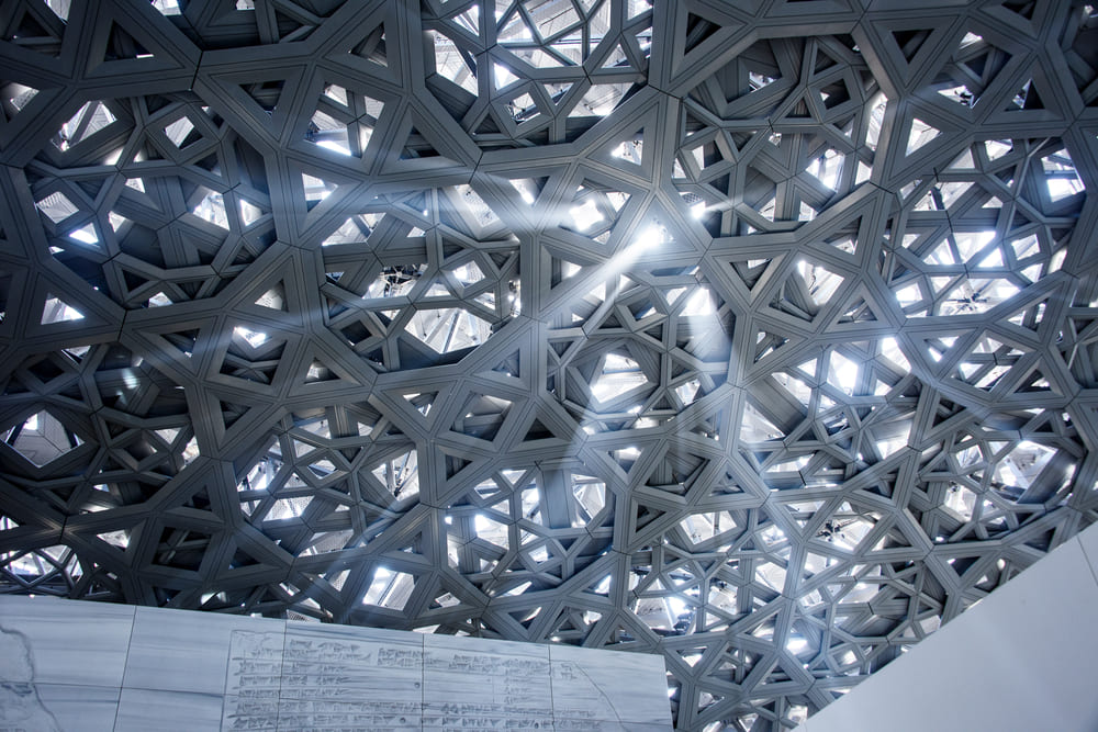 Unique steel structures: Louvre Abu Dhabi