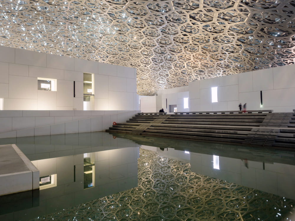 Unique steel structures: Louvre Abu Dhabi