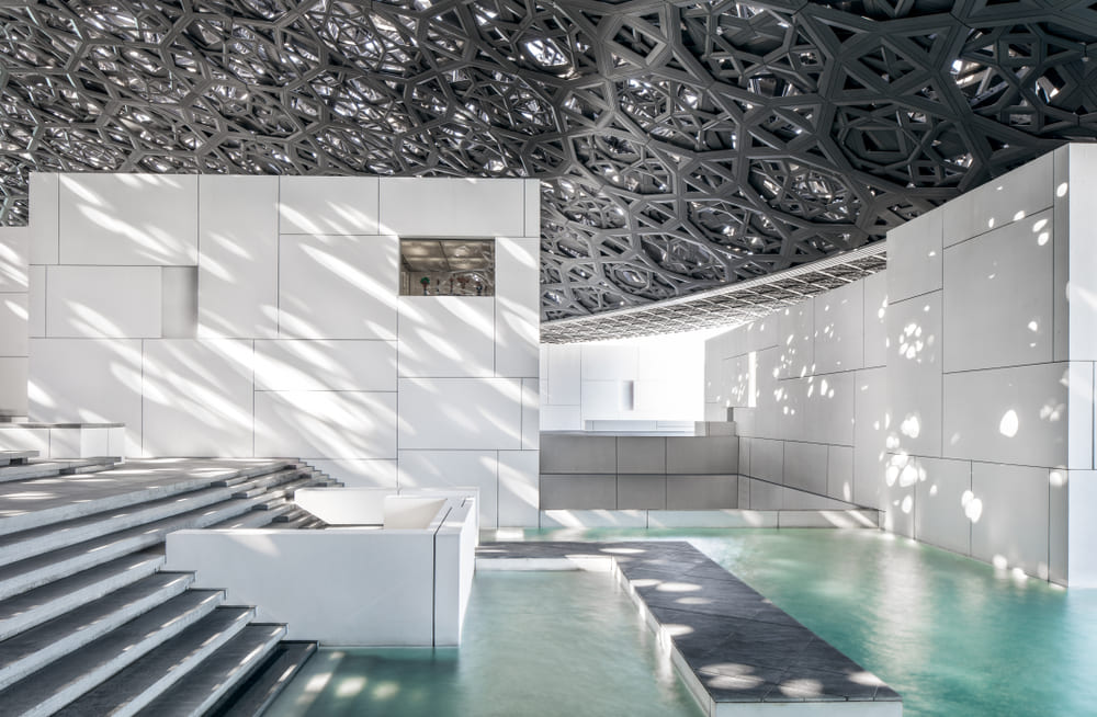 Unique steel structures: Louvre Abu Dhabi