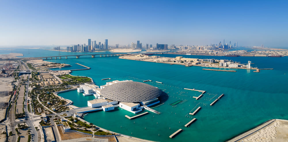 Unique steel structures: Louvre Abu Dhabi